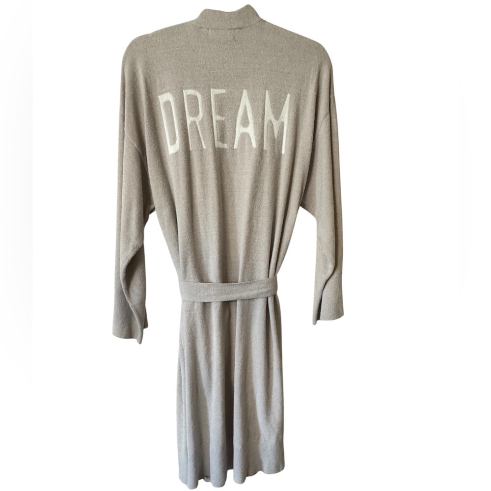 Barefoot Dreams CozyChic Ultra Lite Dream Robe NWOT Stone in Lge & 1X